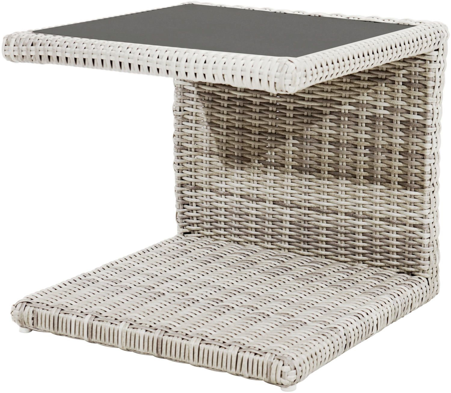 Ploss Gartenmöbel Beistelltisch SAHARA Polyrattan-Geflecht Ploss Gartenmöbel Beistelltisch SAHARA Polyrattan-Geflecht