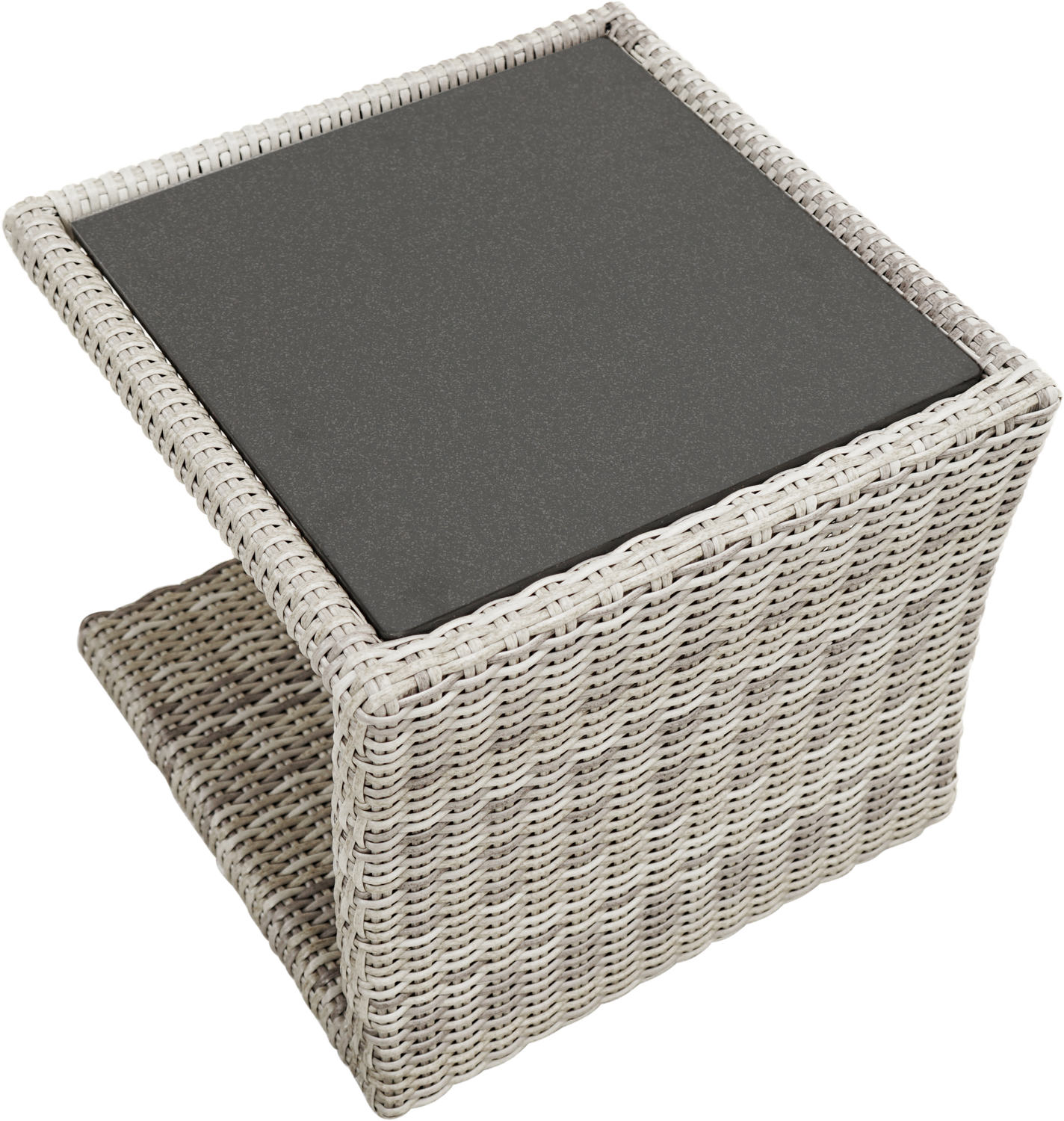 Ploss Gartenmöbel Beistelltisch SAHARA Polyrattan-Geflecht Ploss Gartenmöbel Beistelltisch SAHARA Polyrattan-Geflecht