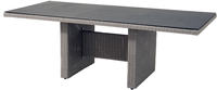 Ploss Gartentisch Dining-Tisch VIGO Polyrattan-Geflecht
