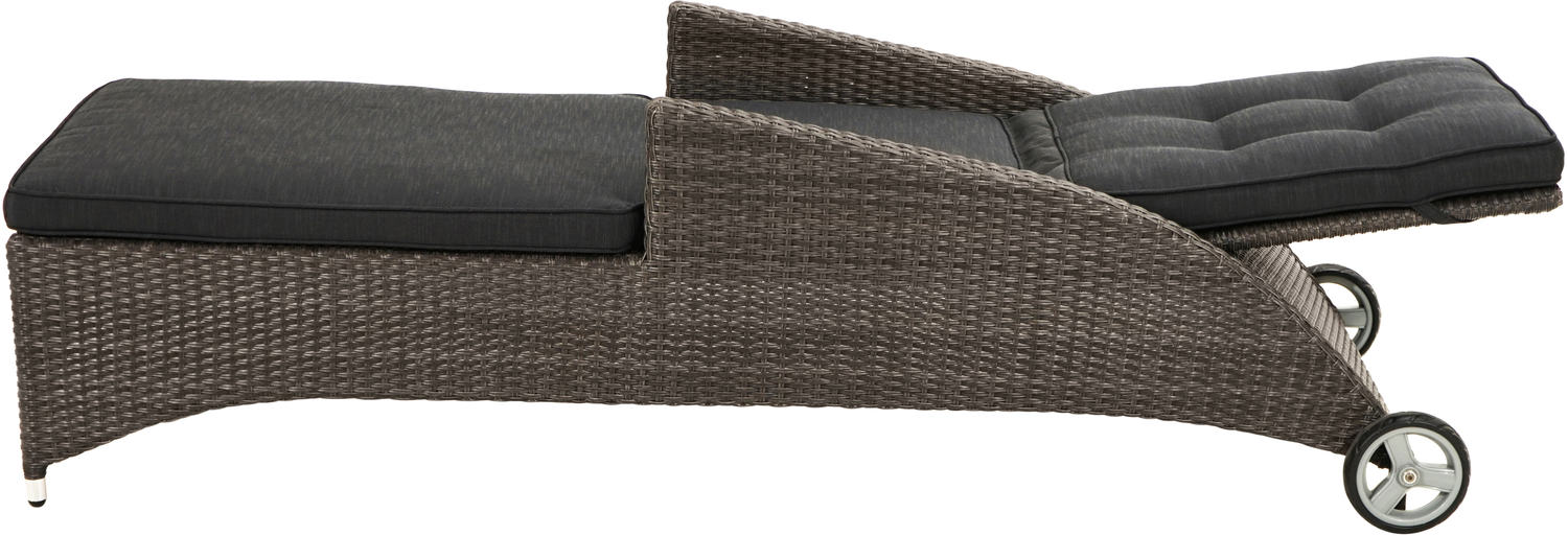 Ploss Gartenliege Rollliege ROCKING® COMFORT Polyrattan-Geflecht Ploss Gartenliege Rollliege ROCKING® COMFORT Polyrattan-Geflecht