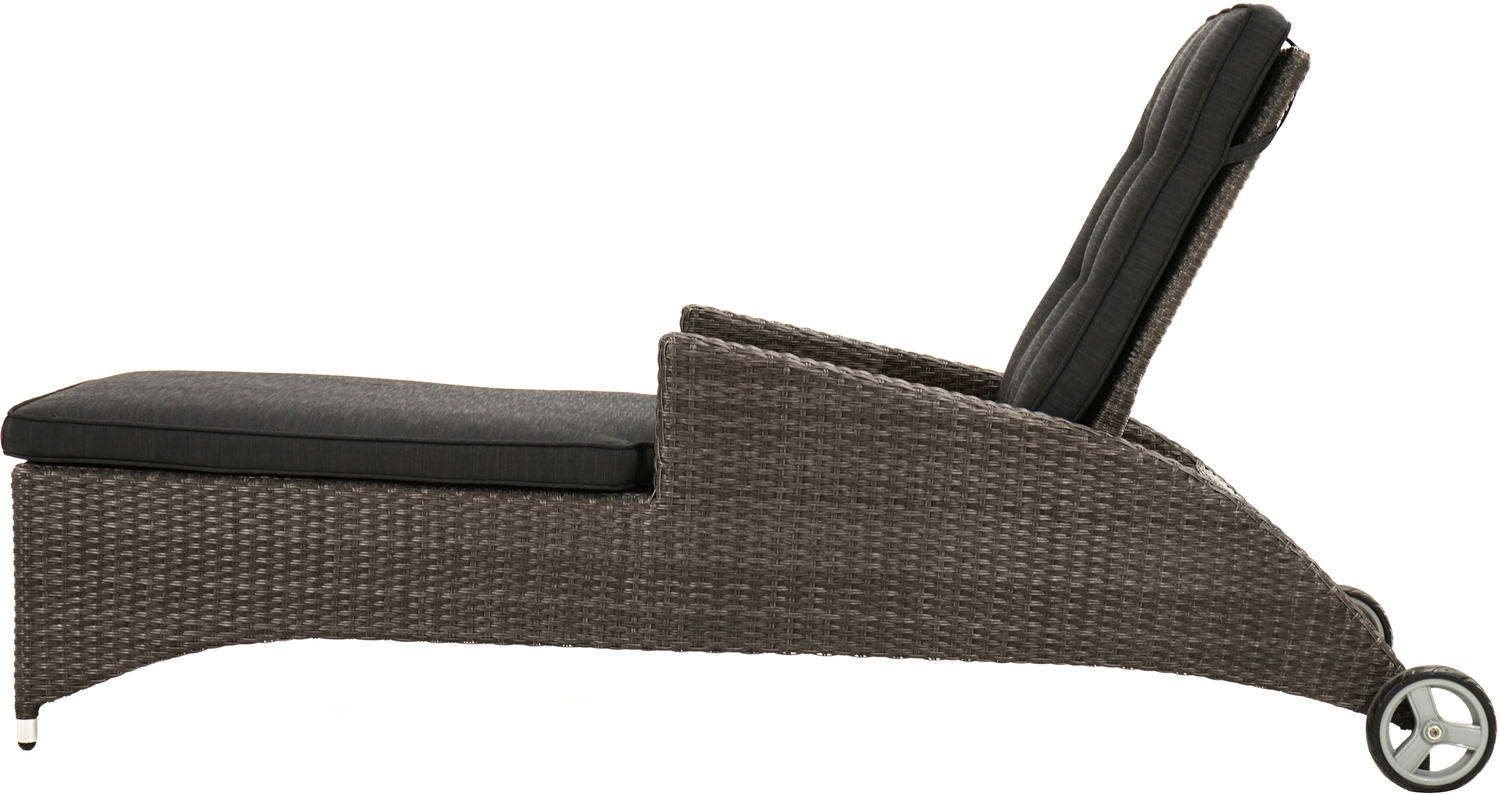 Ploss Gartenliege Rollliege ROCKING® COMFORT Polyrattan-Geflecht Ploss Gartenliege Rollliege ROCKING® COMFORT Polyrattan-Geflecht