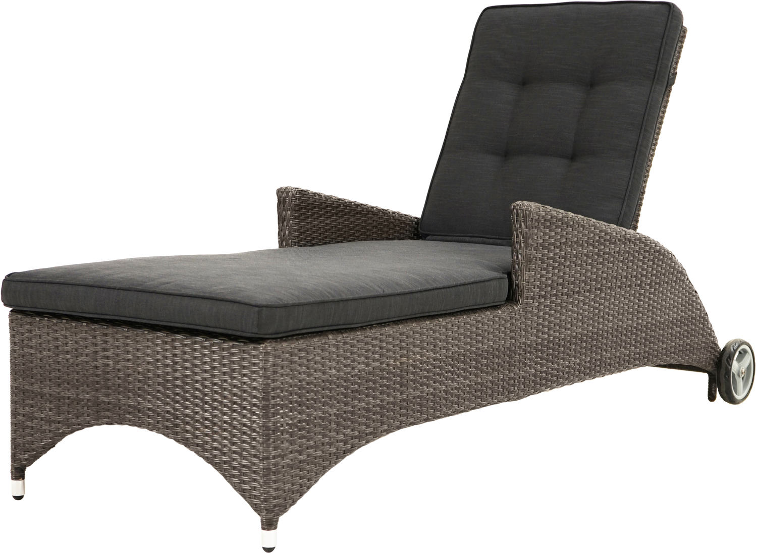 Ploss Gartenliege Rollliege ROCKING® COMFORT Polyrattan-Geflecht Ploss Gartenliege Rollliege ROCKING® COMFORT Polyrattan-Geflecht