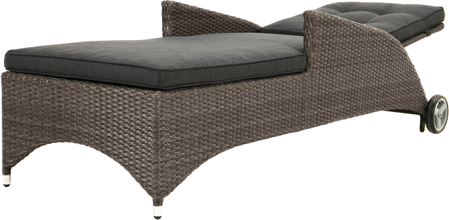 Ploss Gartenliege Rollliege ROCKING® COMFORT Polyrattan-Geflecht Ploss Gartenliege Rollliege ROCKING® COMFORT Polyrattan-Geflecht