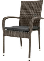 Ploss Gartenmöbel Stapelstuhl ROCKING® BASIC Polyrattan-Geflecht
