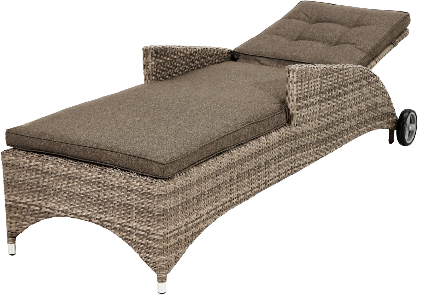Ploss Gartenliege Rollliege RABIDA® COMFORT Polyrattan-Geflecht Ploss Gartenliege Rollliege RABIDA® COMFORT Polyrattan-Geflecht