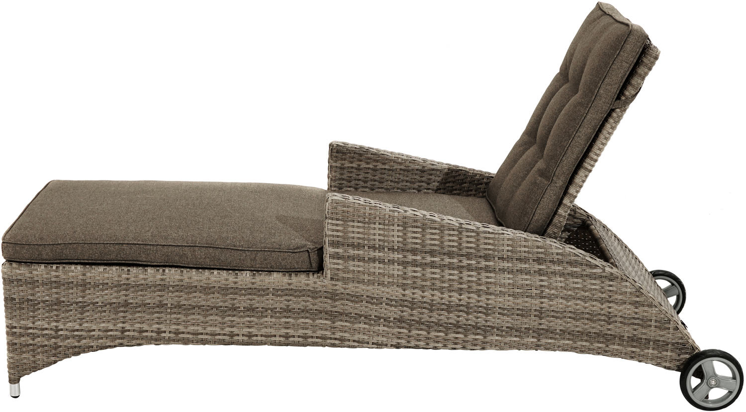 Ploss Gartenliege Rollliege RABIDA® COMFORT Polyrattan-Geflecht Ploss Gartenliege Rollliege RABIDA® COMFORT Polyrattan-Geflecht