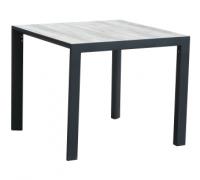 Ploss Gartentisch Dining-Tisch PERTH Alu 90x90 cm