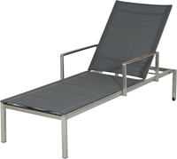 Ploss Gartenliege HUDSON Edelstahl