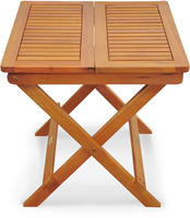 IN Holztisch Beistelltisch Sun Flair Eukalyptus 50x50cm