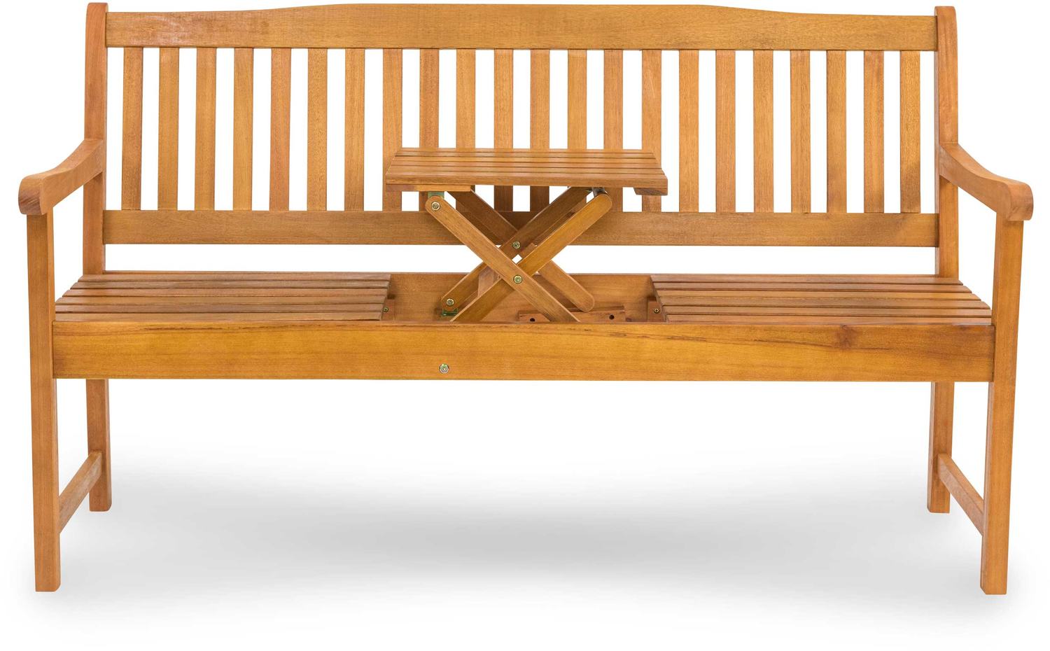 IN Gartenbank 3-Sitzer Sun Flair Eukalyptus Klapptisch 150x61cm IN Gartenbank 3-Sitzer Sun Flair Eukalyptus Klapptisch 150x61cm