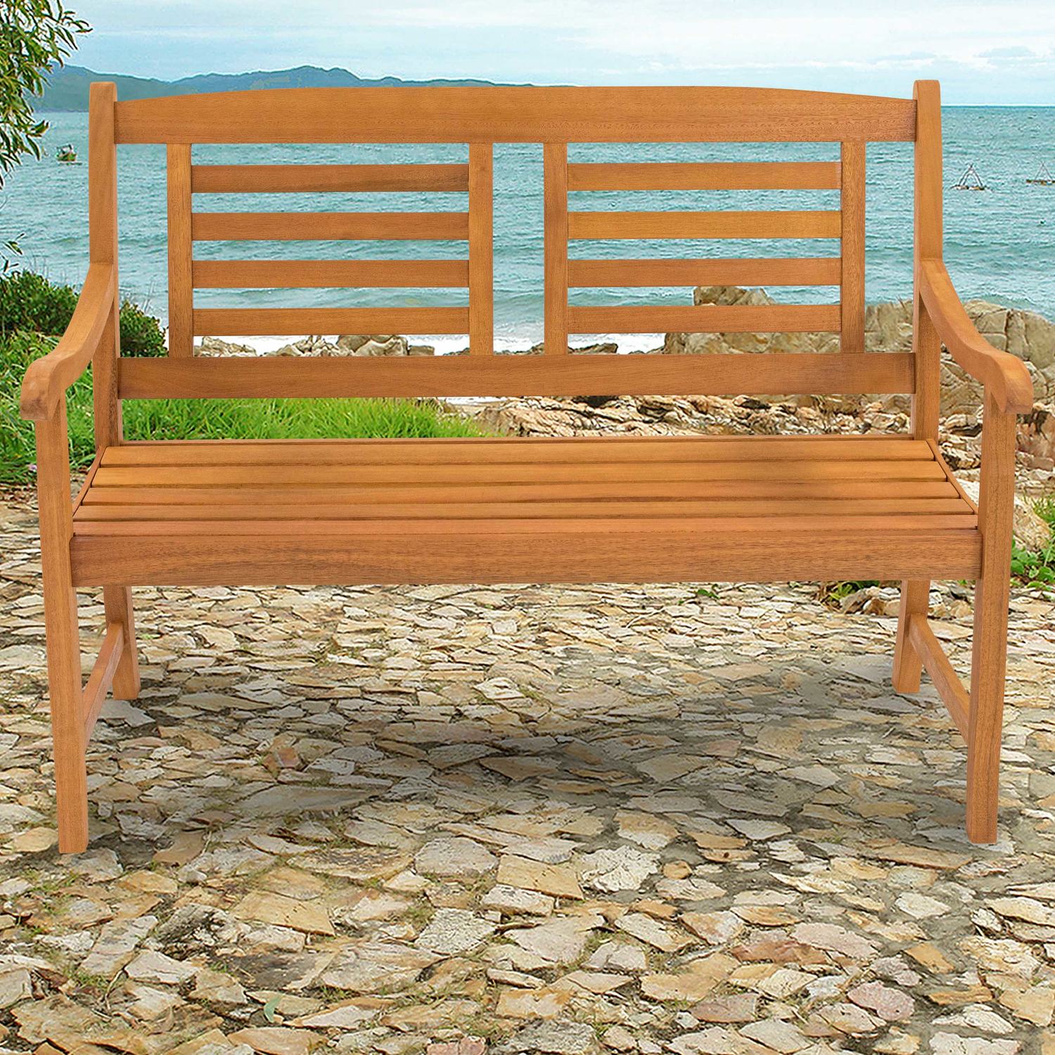 IN Gartenbank 2-Sitzer Sun Flair Eukalyptus 120x65cm IN Gartenbank 2-Sitzer Sun Flair Eukalyptus 120x65cm