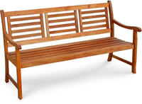 IN Gartenbank 3-Sitzer Sun Flair Eukalyptus 158x65cm