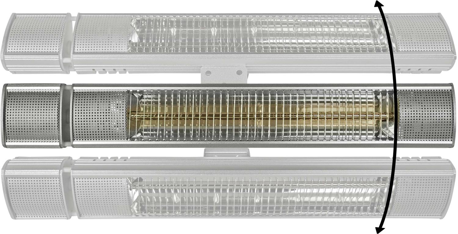 IN Heizstrahler 2000W Infrarotheizer Fernbedienung reduzierter Lichtstärke Wandmontage IN Heizstrahler 2000W Infrarotheizer Fernbedienung reduzierter Lichtstärke Wandmontage