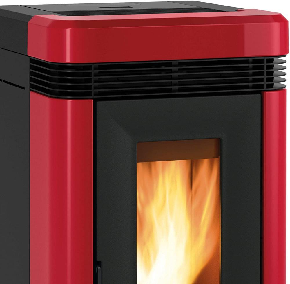 EXTRAFLAME Pelletofen Lucia Plus Bordeaux 12 kW EXTRAFLAME Pelletofen Lucia Plus Bordeaux 12 kW