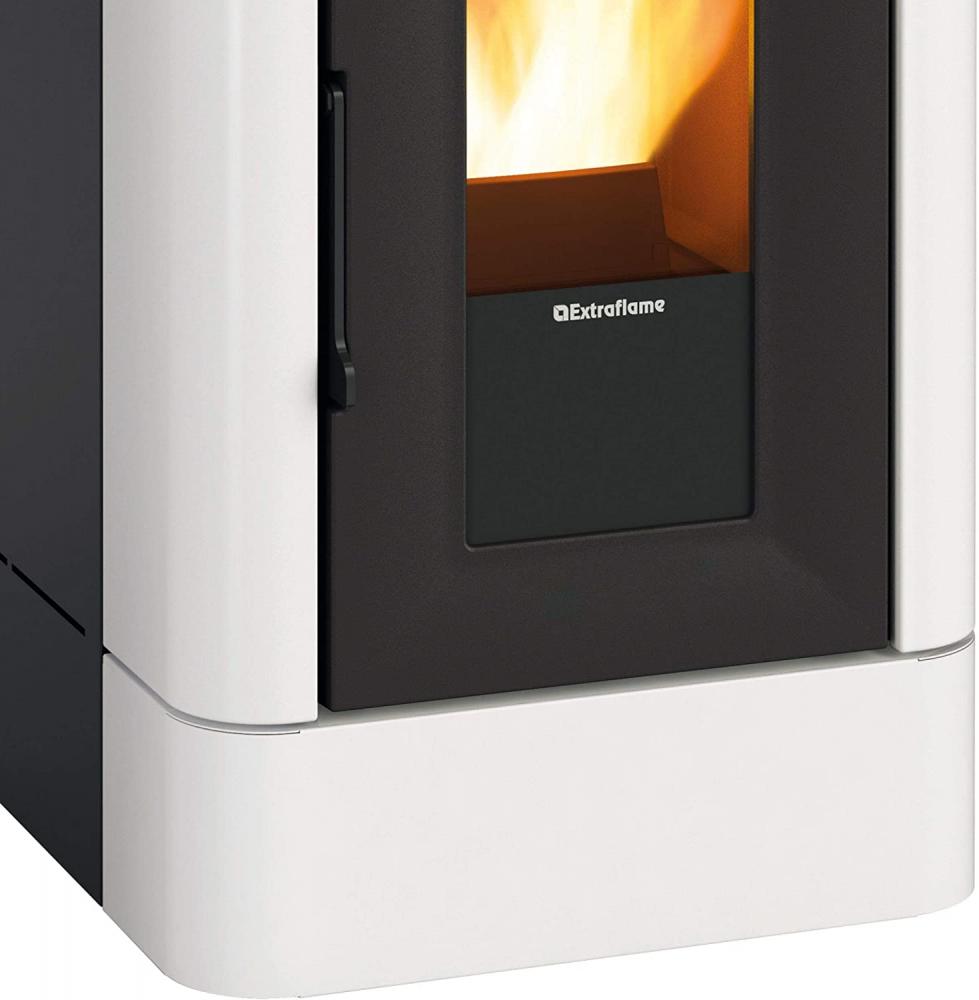 EXTRAFLAME Pelletofen Lucia Plus Weiss 12 kW EXTRAFLAME Pelletofen Lucia Plus Weiss 12 kW