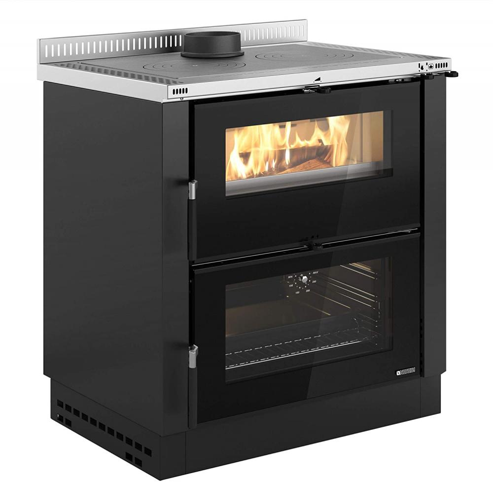 La Nordica Küchenherd Verona XXL Anthrazit-Schwarz 7,5 kW La Nordica Küchenherd Verona XXL Anthrazit-Schwarz 7,5 kW