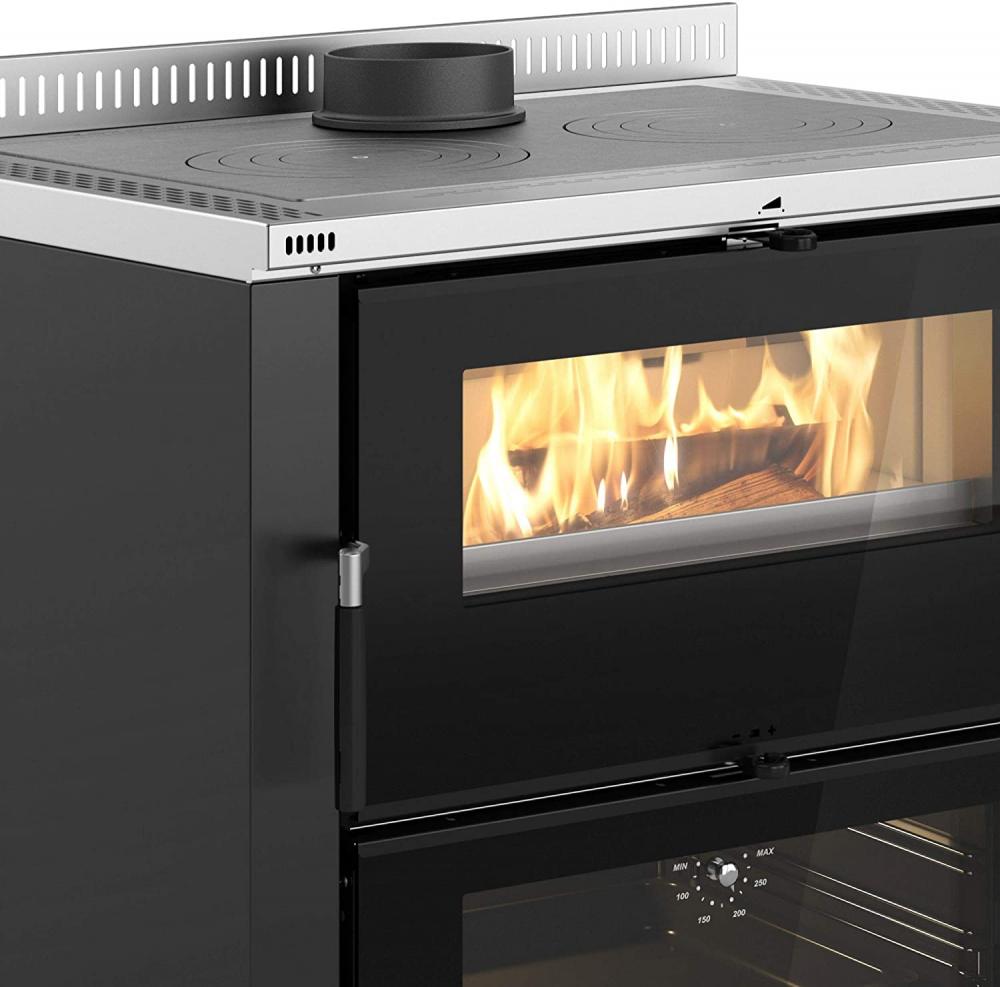 La Nordica Küchenherd Verona XXL Anthrazit-Schwarz 7,5 kW La Nordica Küchenherd Verona XXL Anthrazit-Schwarz 7,5 kW
