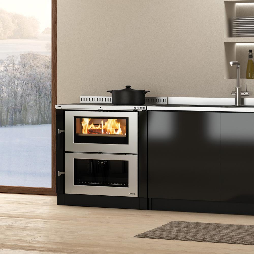 La Nordica Küchenherd Verona XXL Anthrazit-Schwarz 7,5 kW La Nordica Küchenherd Verona XXL Anthrazit-Schwarz 7,5 kW