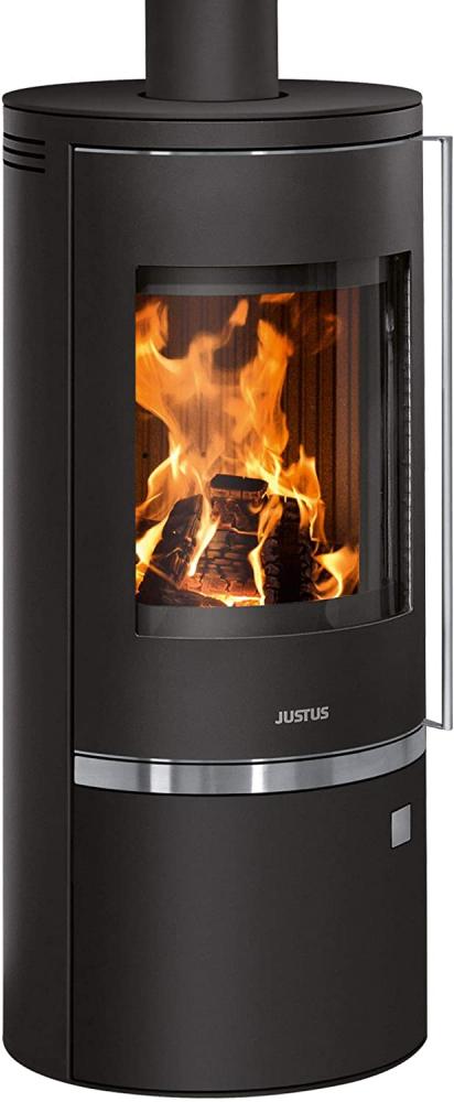 Kaminofen Justus Faro Top 2.0 Stahl Schwarz/Abdeckplatte Stahl rund 6 kw Kaminofen Justus Faro Top 2.0 Stahl Schwarz/Abdeckplatte Stahl rund 6 kw