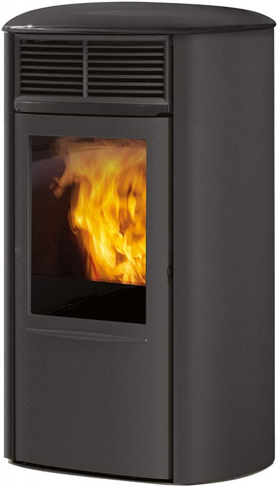Edilkamin Pelletofen Aris Up Plus Schwarz/ Keramik Grau 8 kW Edilkamin Pelletofen Aris Up Plus Schwarz/ Keramik Grau 8 kW