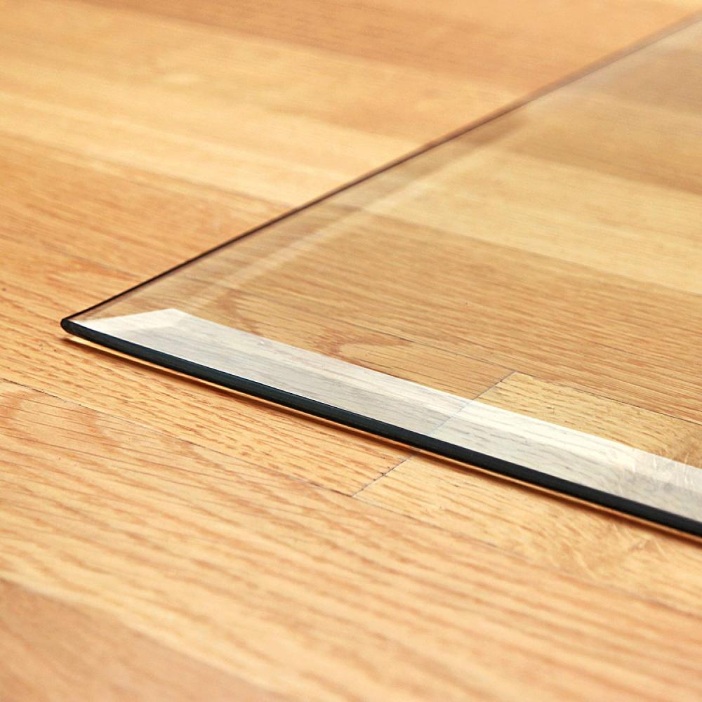 S&H Kaminglasplatte ESG 6mm Varianten<br>(Variante: Zunge 2 B1000 x T1200mm) S&H Kaminglasplatte ESG 6mm Varianten<br>(Variante: Zunge 2 B1000 x T1200mm)