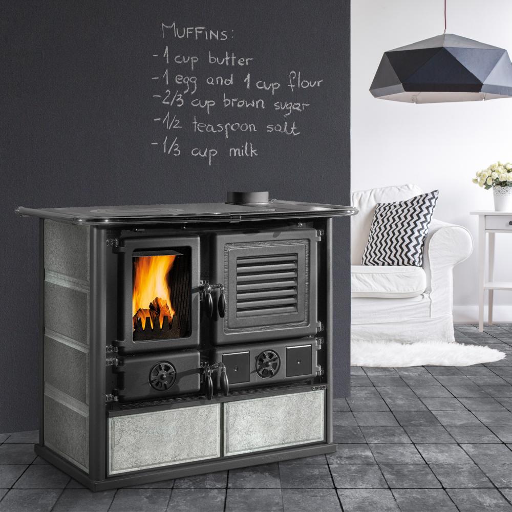 La Nordica Küchenherd Mariarosa Speckstein 8,5 kW La Nordica Küchenherd Mariarosa Speckstein 8,5 kW